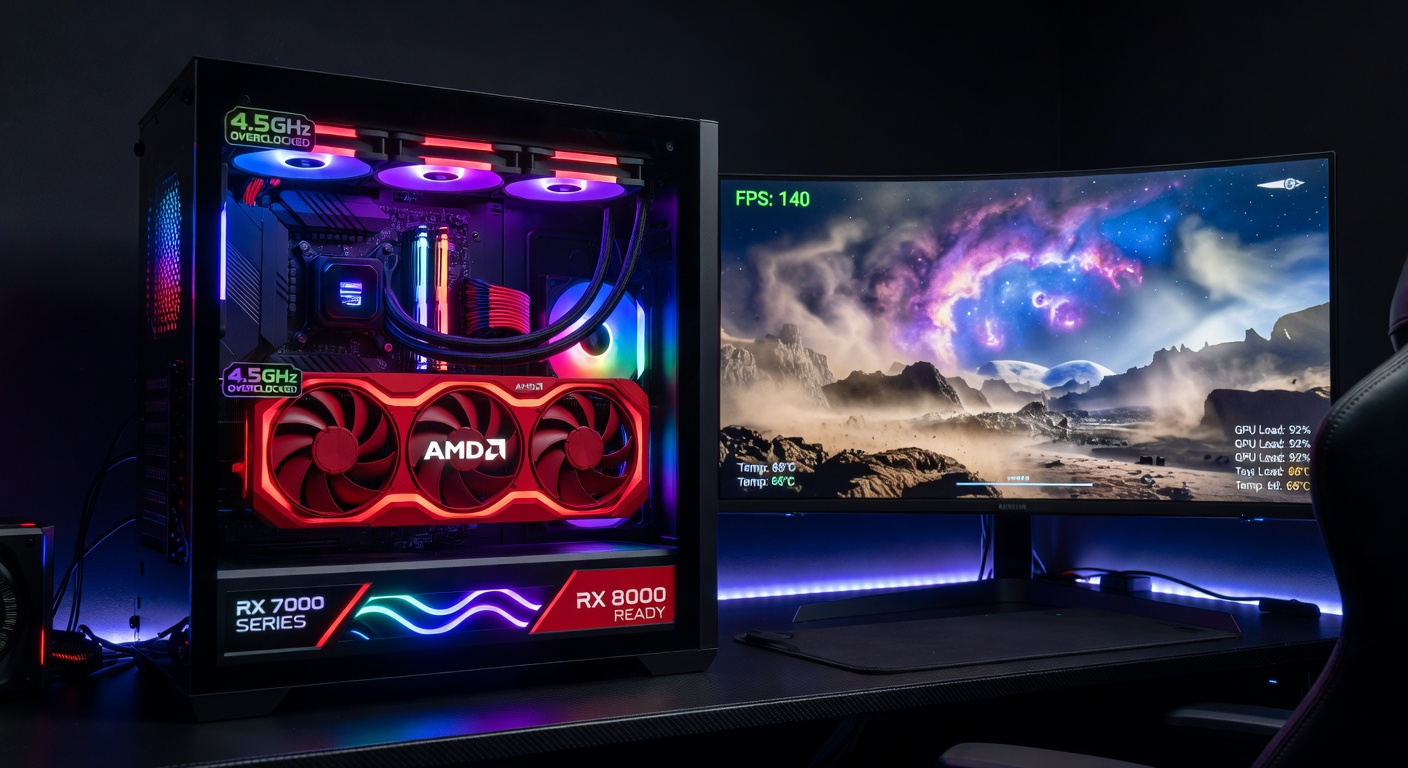 Видеокарта AMD Radeon в 2026: полный обзор линейки RX 7000 и 8000 — практические тесты и реальный опыт пользователей